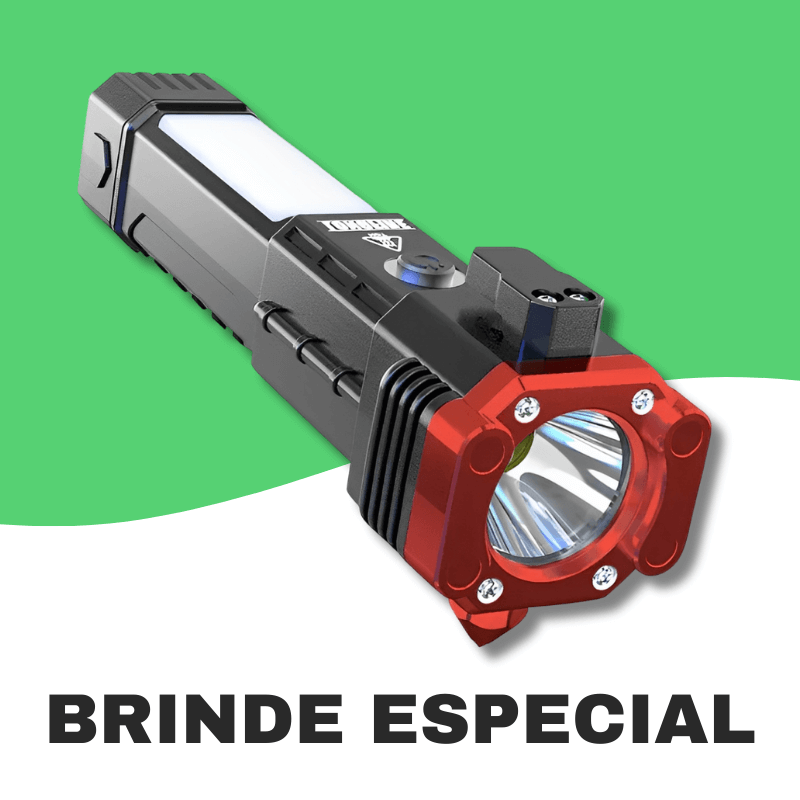Lanterna 5 em 1  Zmart + Brindes